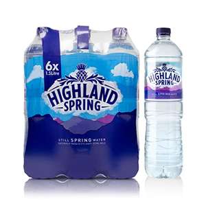 Highland Spring 6x 1.5L via Amazon Fresh (min spend applies)