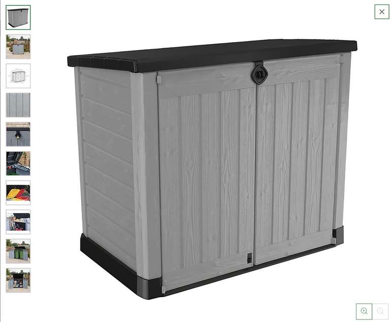 Keter Store It Out Ace Outdoor Garden Storage Shed 1200L