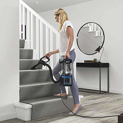Shark portable Lift-Away Upright Vacuum Cleaner [NV602UK] Anti-Allergen, Blue - £149.99 @ Amazon