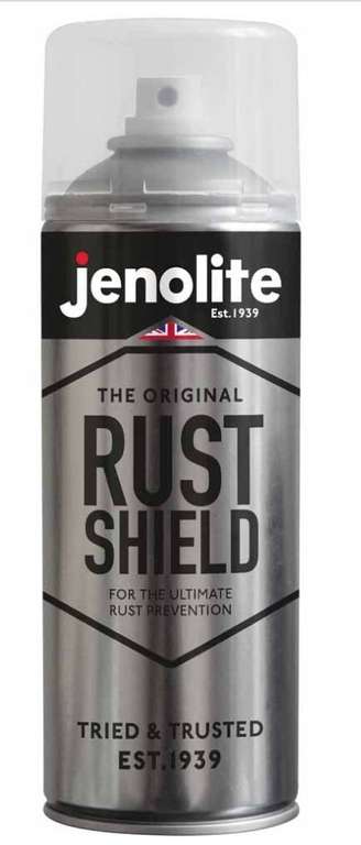 Jenolite Rust Shield Aerosol 400ml now £7 + Free Collection @ Wilko