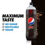Pepsi Max No Sugar Bottle, 2 l - 3 for £3 @ Amazon