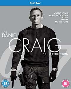 Daniel Craig, James Bond 5-Film Collection Blu-ray Box Set - £22.39 @ Amazon
