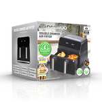 Daewoo Digital Double Drawers Air Fryer, With Sync Cooking Function, Large 8L 3 YR Guarantee
