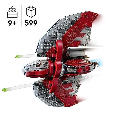 LEGO 75362 Star Wars Ahsoka Tanos T-6 Jedi Shuttle Set
