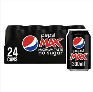 Pepsi Max 24 cans for £6 @ Iceland (Online Only)