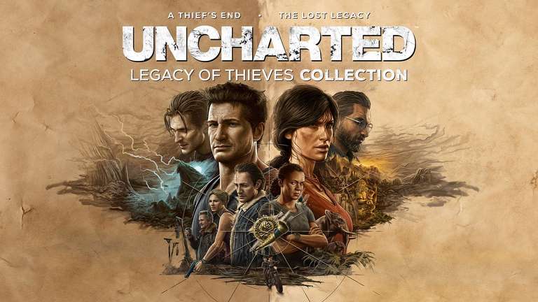 Uncharted: Legacy of Thieves Collection PC Steam £22.27 @ Fanatical