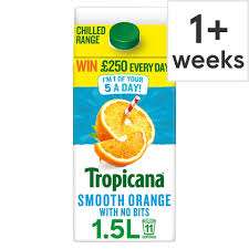 1.5L Tropicana Smooth Orange Juice