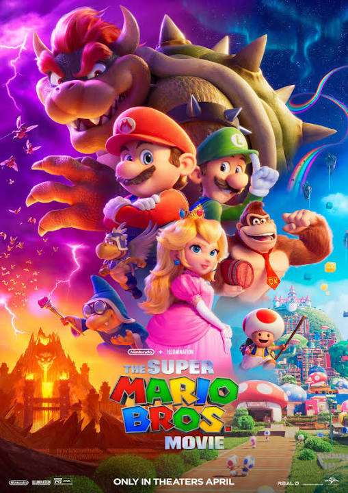 Super Mario Bros Movie - Per Ticket Saturday/Sunday Morning Only Vue (Via App)