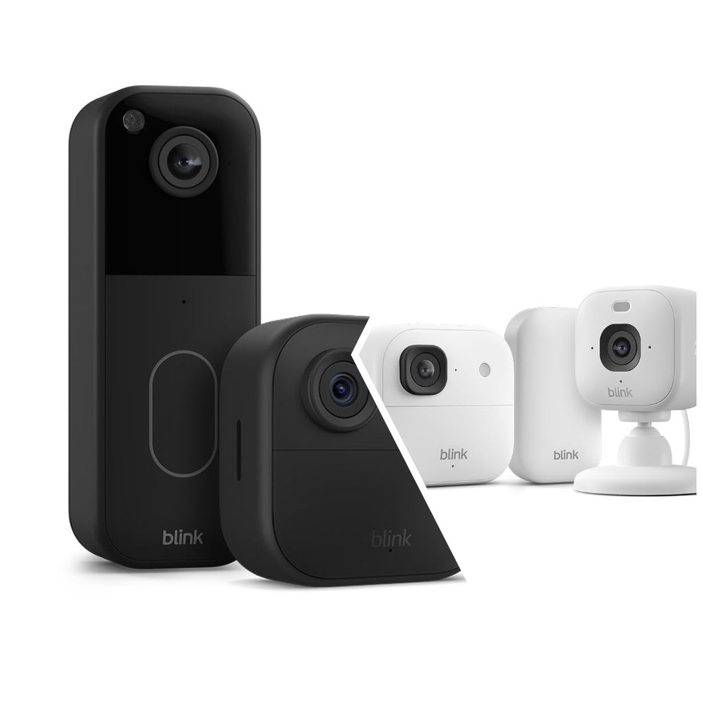 Blink Outdoor Smart Security Camera & Doorbell Bundle / Blink Outdoor 2K+ Camera + Mini 2K+ Indoor Camera Bundle £34.99 (Prime Exclusive)