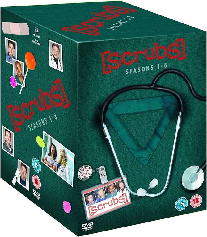 Scrubs Seasons 1-8 DVD Box Set