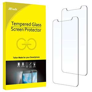 JETech Screen Protector for iPhone 11 and iPhone XR 6.1-Inch, Tempered Glass Film, 2-Pack - £5.99 @ Jetech / Amazon