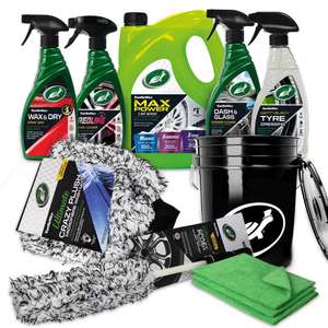 Inside & Out Complete Essentials Turtle Wax car cleaning kit