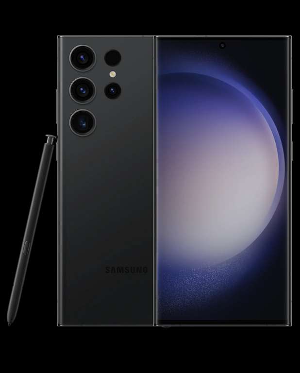 NEW SAMSUNG Galaxy S23 Ultra 5G 256GB Phantom Black Unlocked Smartphone
