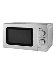 Silver Manual Microwave - Free click and collect