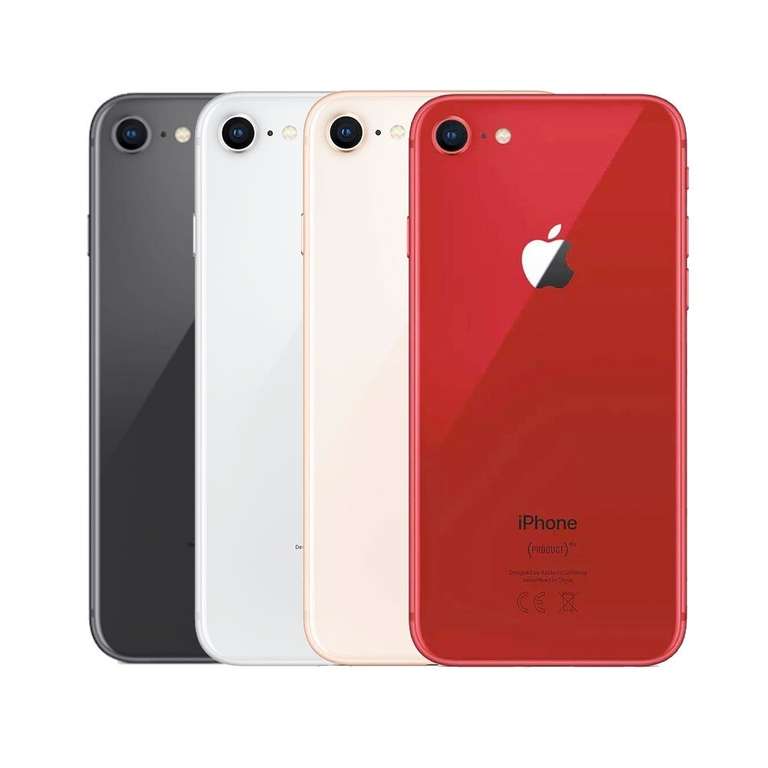 iPhone 8 Refurbished 64GB - Good - 12 months warranty (+ add £10 PAYG goodybag for new customer)