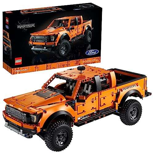 LEGO 42126 Technic Ford F-150 Raptor Pickup Truck ,Car Model Building Kit £89.99 (Prime Exclusive Price) @ Amazon