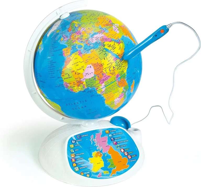 Clementoni Explore the World Interactive Educational Talking Globe