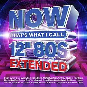NOW That's What I Call 12" 80s Extended [4CD] Box Set + MP3 AutoRip - £5 (+£3.99 non Prime) @ Amazon