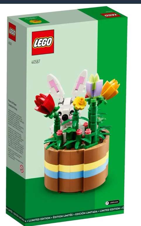 Free Lego Easter Chickens 30643 With £35 Spend / Free Easter Basket 40587 With £65 Spend @ Lego