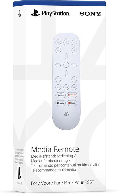 PS5 Media remote £19.99 at Amazon