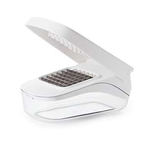 OXO Good Grips Vegetable Chopper With Easy-Pour Opening, White, 10.7 x 26.2 x 16.5 cm