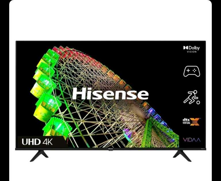 Hisense 70A6BGTUK 70" Dolby Vision 4K Ultra HD HDR Smart TV - £524 delivered using code @ hughes-electrical / eBay