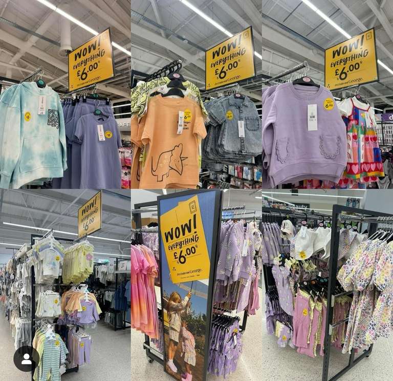 Selected Kids Clothes Just £6 This Easter (Free C&C)