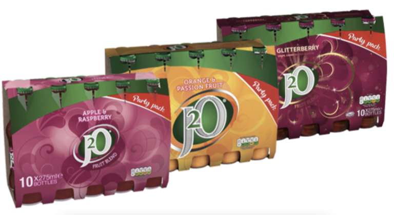 J2O 10 pack MIX Any 3 for £16