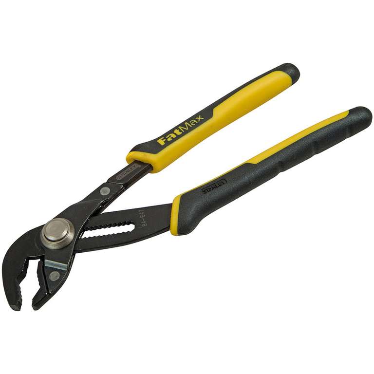 Stanley FatMax Groove Joint Waterpump Pliers 200mm £10.29 / 250mm £12.99 FREE Click & Collect @ Toolstation