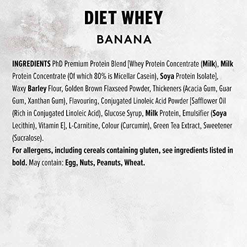 2kg Phd Diet Whey protein Banana - £23.98 / £21.58 S&S @ Amazon