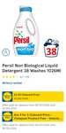 Persil Non Biological (blue) / Biological (Green) Liquid Detergent 38 Washes 1026Ml - Clubcard Price (also 4 for 3)