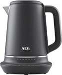 AEG Gourmet 7 Digital Temperature Control Kettle 1.7L in Black