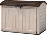 Keter Store-It Out Ultra Outdoor Garden Storage, Beige and Brown, 177 x 113 x 134 cm - £249.99 Prime Exclusive @ Amazon
