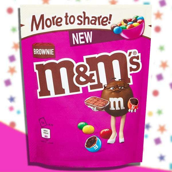 M&M's Brownie Chocolate Party Bulk Bag, 800g - £3.99 / £20 Minimum Spend @ Discount Dragon