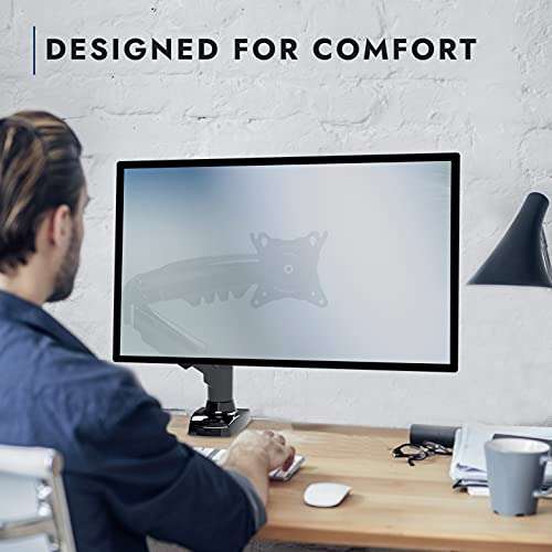 Invision Single Monitor Arm Desk Mount - £29.72 Sold by Invision Technology (UK) Limited @ Amazon (Prime Exclusive)