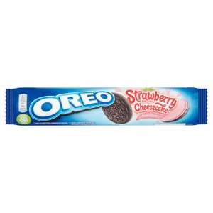 Oreo Strawberry Cheesecake Sandwich Biscuits 154g - 50p @ Ocado