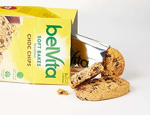 Belvita Soft Bakes Choc Chips, 250g £1.75 (£1.66 subscribe & save) @ Amazon