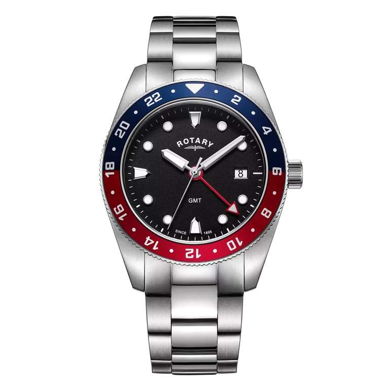 Rotary Men's Stainless Steel Bracelet Watch GB00680/04 £89.10 delivered using code @ H Samuel