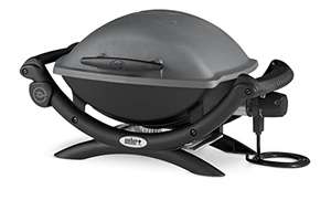 Weber Q1400 Electric Grill | Original Electric BBQ | Table Top Barbeque with Lid