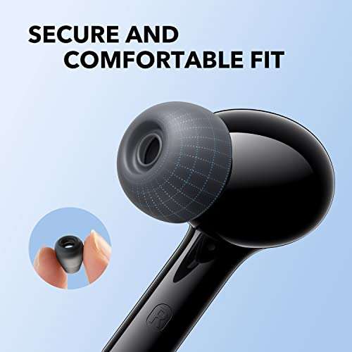 Anker Soundcore Life P2i True Wireless Earbuds (Black / White) - Sold by AnkerDirect UK