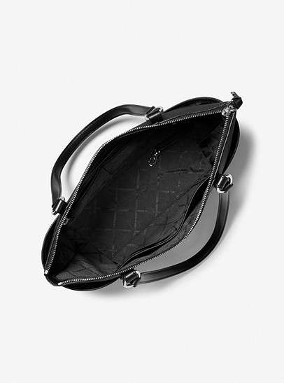 MICHAEL KORS Sullivan Large Saffiano Leather Top-Zip Tote Bag in