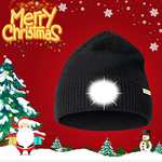 Blukar Lighted Beanie Cap Rechargeable, Beanie Hat with Torch Light Build in £3.99 - Sold by ACCER TRADING / fulfilled By Amazon
