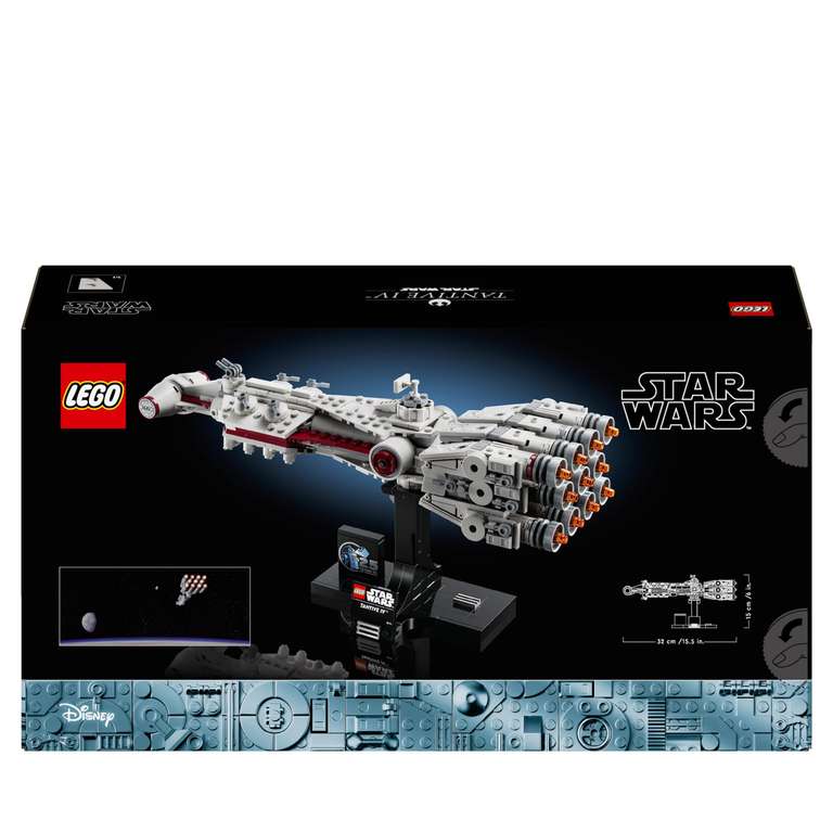 LEGO Star Wars Tantive IV Set, Collectible 25th Anniversary Starship Model Kit for Adults to Build, Iconic Vehicle from A New Hope
