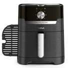 Tefal EasyFry Classic 2-in-1 Air Fryer and Grill 4.2 Litre Capacity 8 Programs Black EY501, 1400W £79 @ Amazon