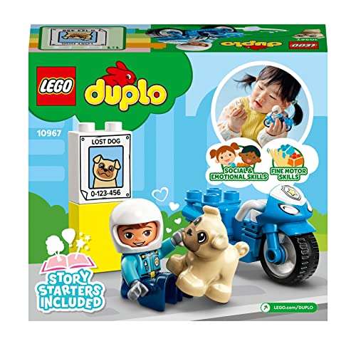 LEGO 10967 DUPLO Town Rescue Police Motorcycle