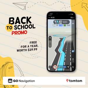 Get TomTom GO Navigation for free for a year (new car plan subscribers only)