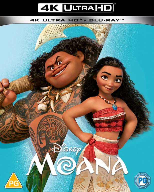 Moana 4K Blu-ray (Used) - £4 (Free Click & Collect) @ CeX