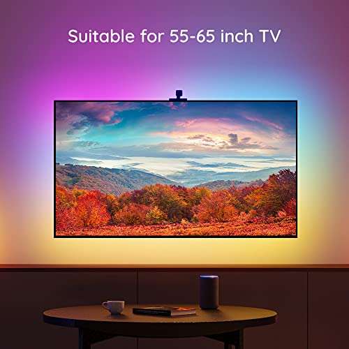 Govee WiFi LED TV Backlights with Camera DreamView T1 Smart RGBIC Light 55-65" £53.99 with voucher Dispatches from Amazon Sold by Govee UK