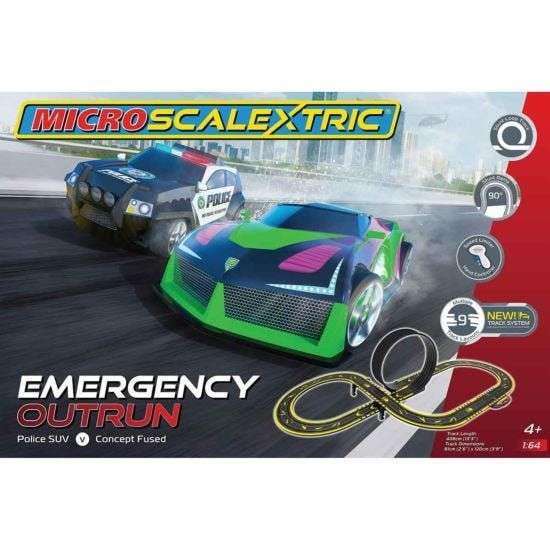 Micro Scalextric Emergency Outrun Race Set - £31.99 + £3.95 delivery @ Ryman