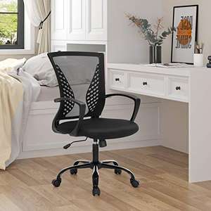 SONGMICS Office Chair With Adjustable Height - £52.99 - @ Amazon